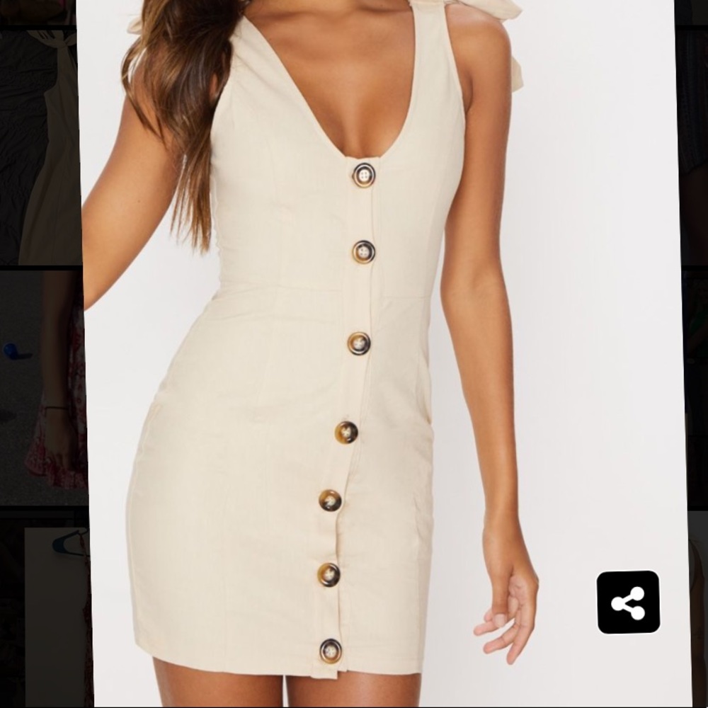 Button up dress